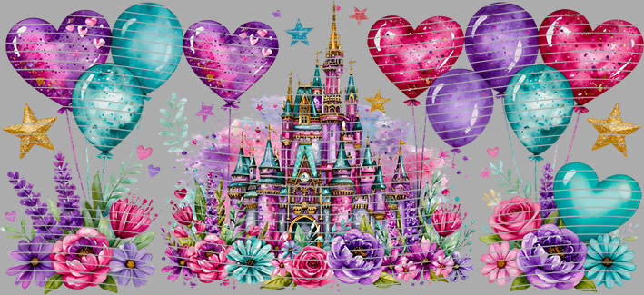 16oz Disney style-D-3429